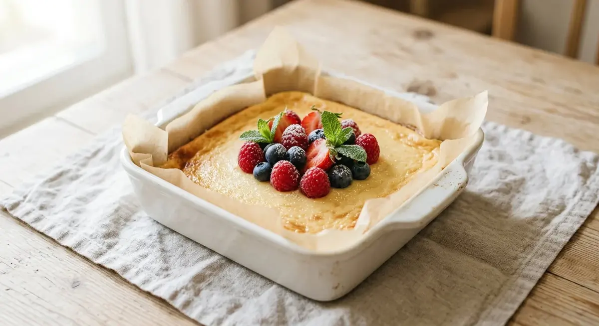 The 5-Minute Baked Yogurt That Eats Like Cheesecake (41g Protein) The 5-Minute Baked Yogurt That Eats Like Cheesecake (41g Protein)