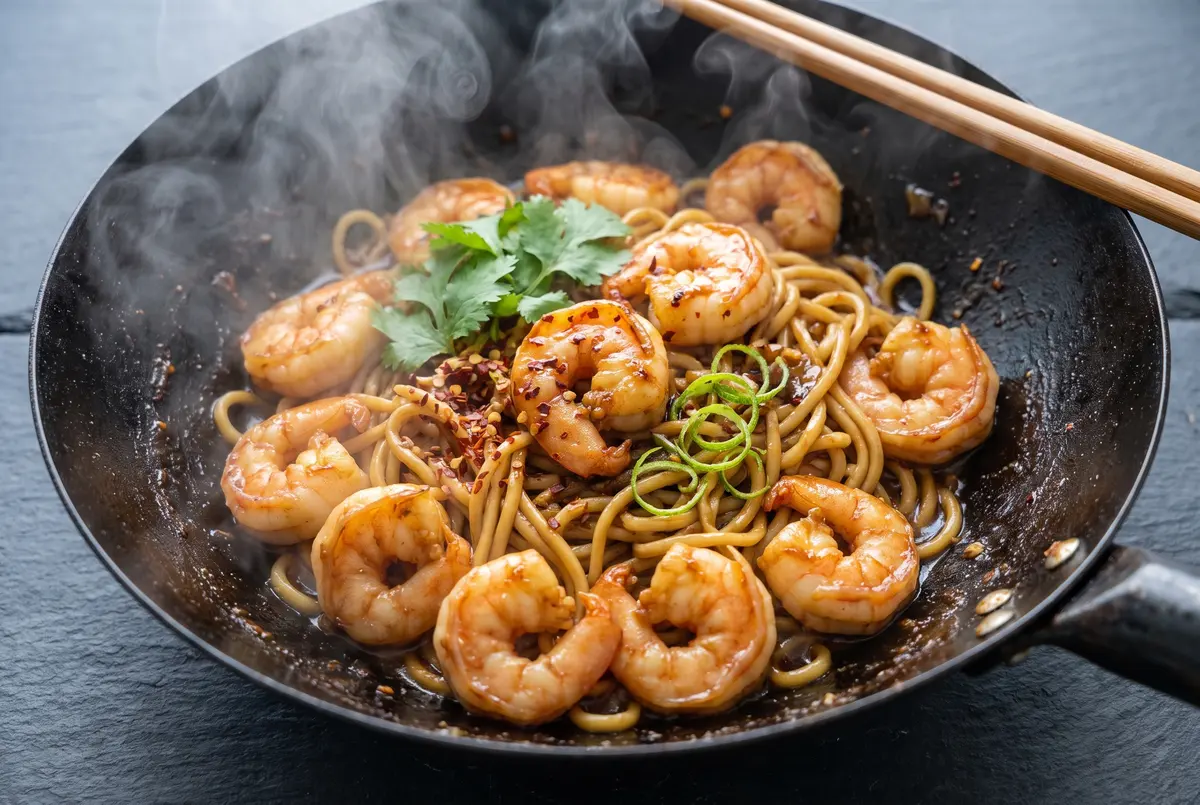 Spicy Honey Garlic Shrimp Noodles — 15-Minute Sweet-Savory Win Spicy Honey Garlic Shrimp Noodles — 15-Minute Sweet-Savory Win
