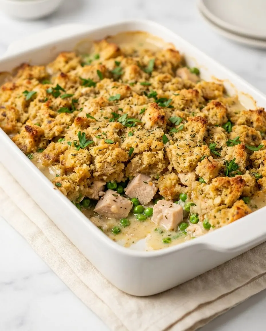 Easy Chicken Stuffing Casserole Easy Chicken Stuffing Casserole