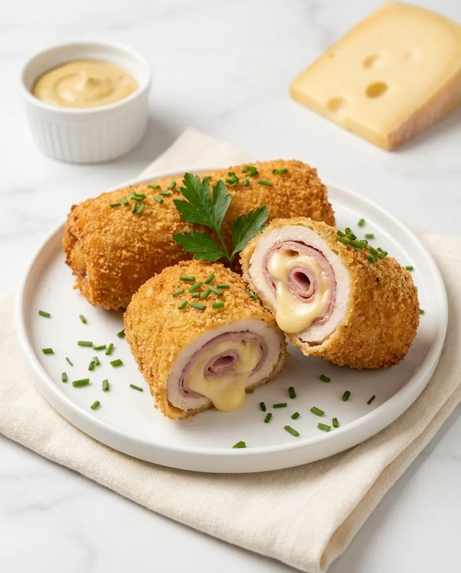 Creamy Chicken Cordon Bleu Rolls Creamy Chicken Cordon Bleu Rolls