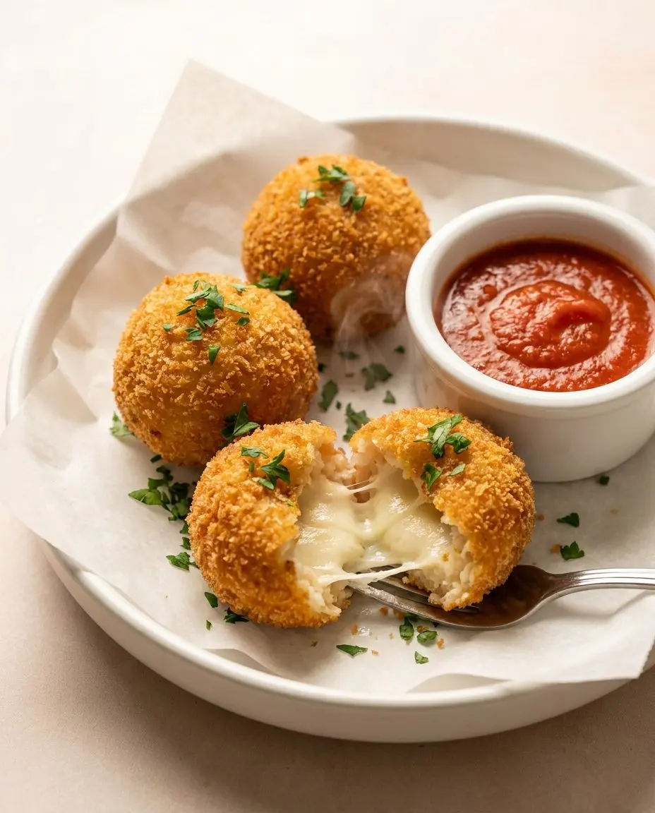 Crispy Homemade Arancini Crispy Homemade Arancini