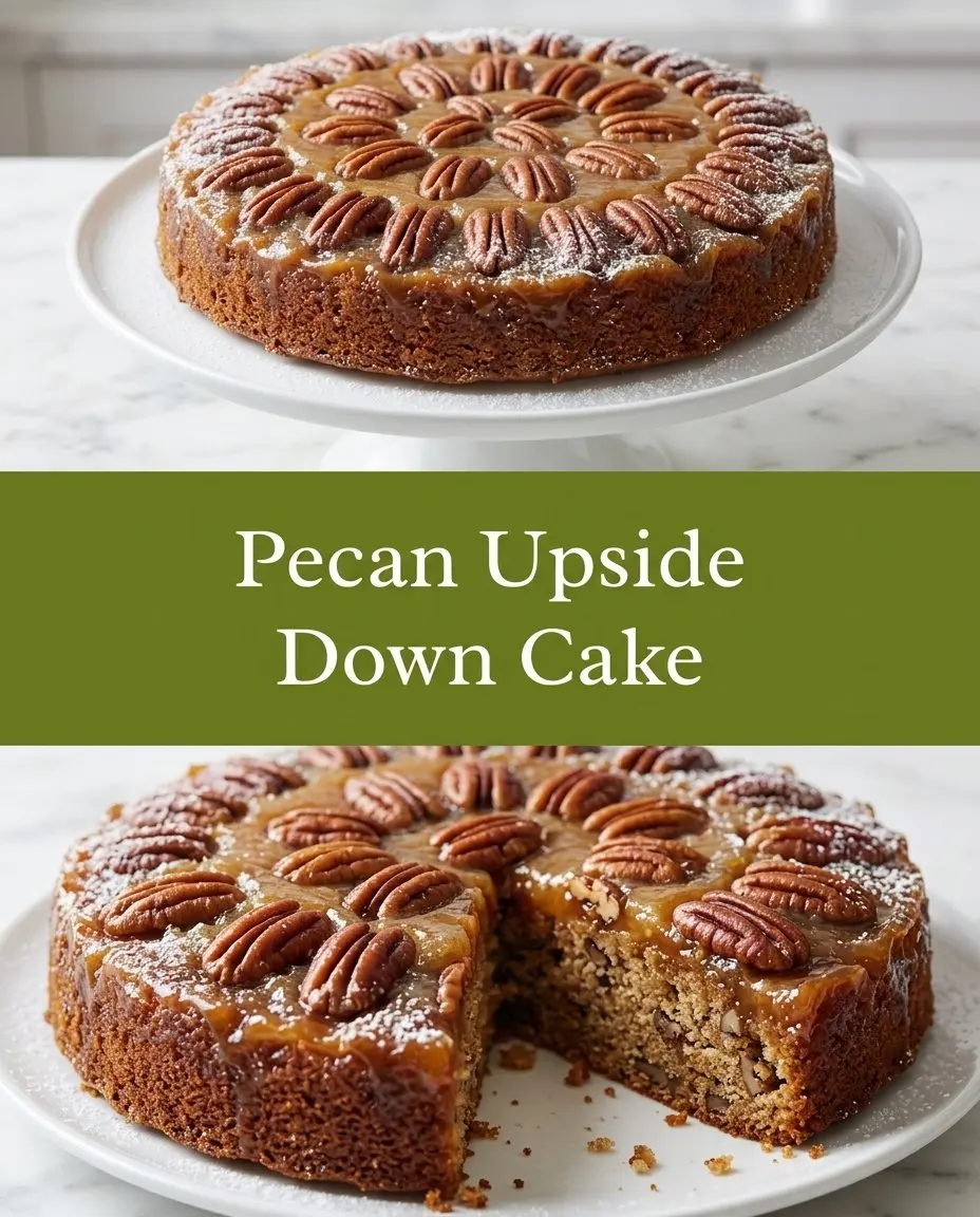 Pecan Upside Down Cake Pecan Upside Down Cake
