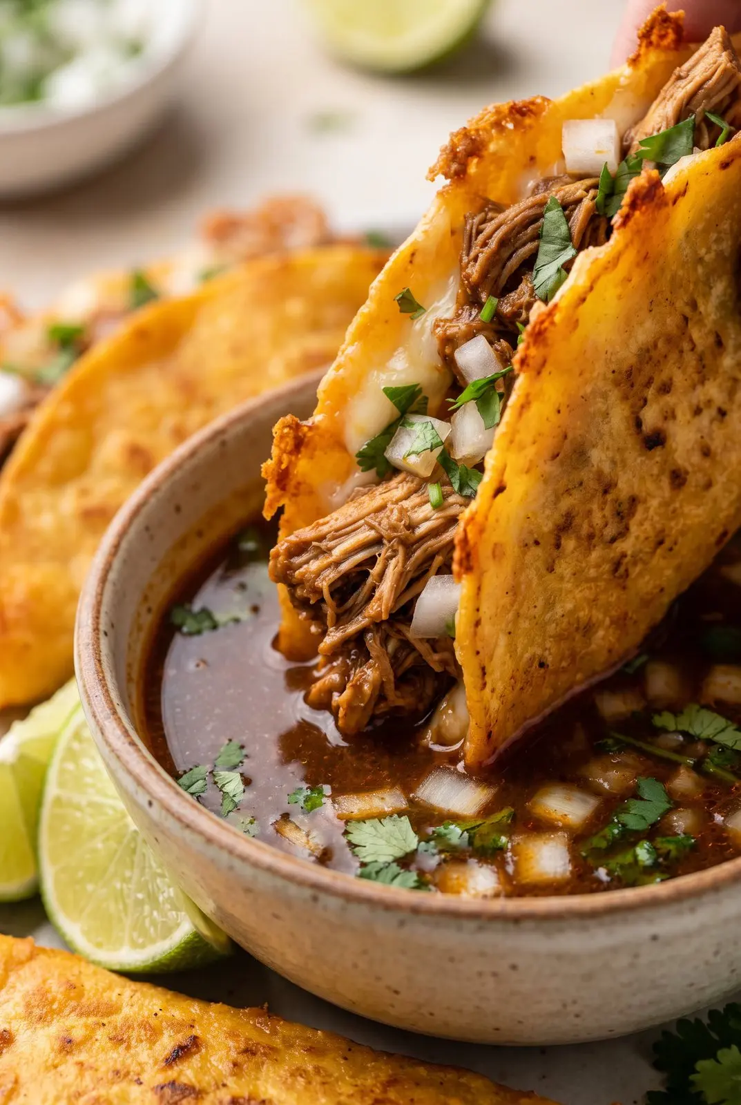 Chicken Birria Tacos Chicken Birria Tacos