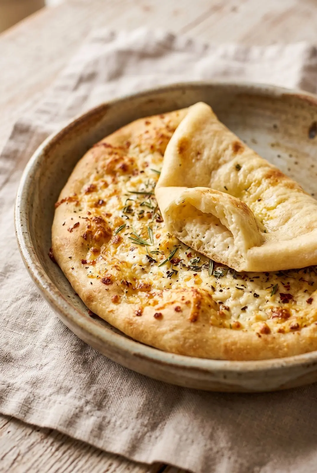 Cottage Cheese Flatbread Cottage Cheese Flatbread