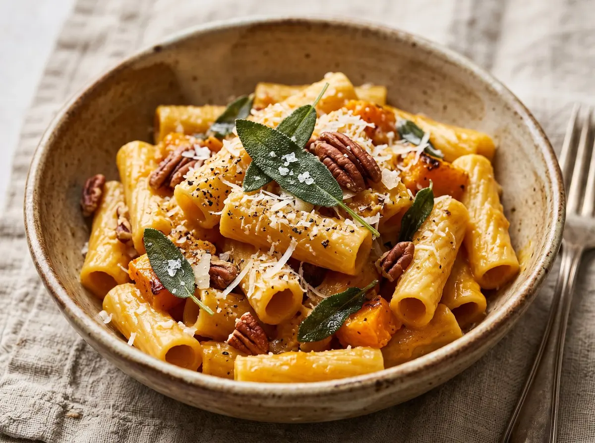 Brown Butter Butternut Squash Pasta