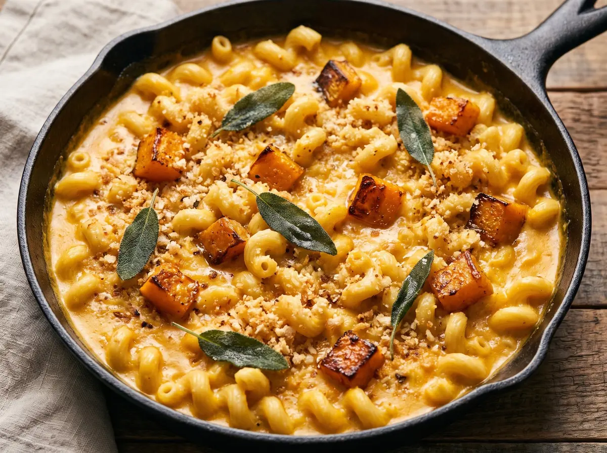 Butternut Squash Mac and Cheese