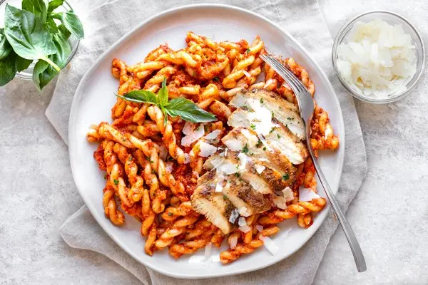 Bucatini with Garlic Butter Sauce