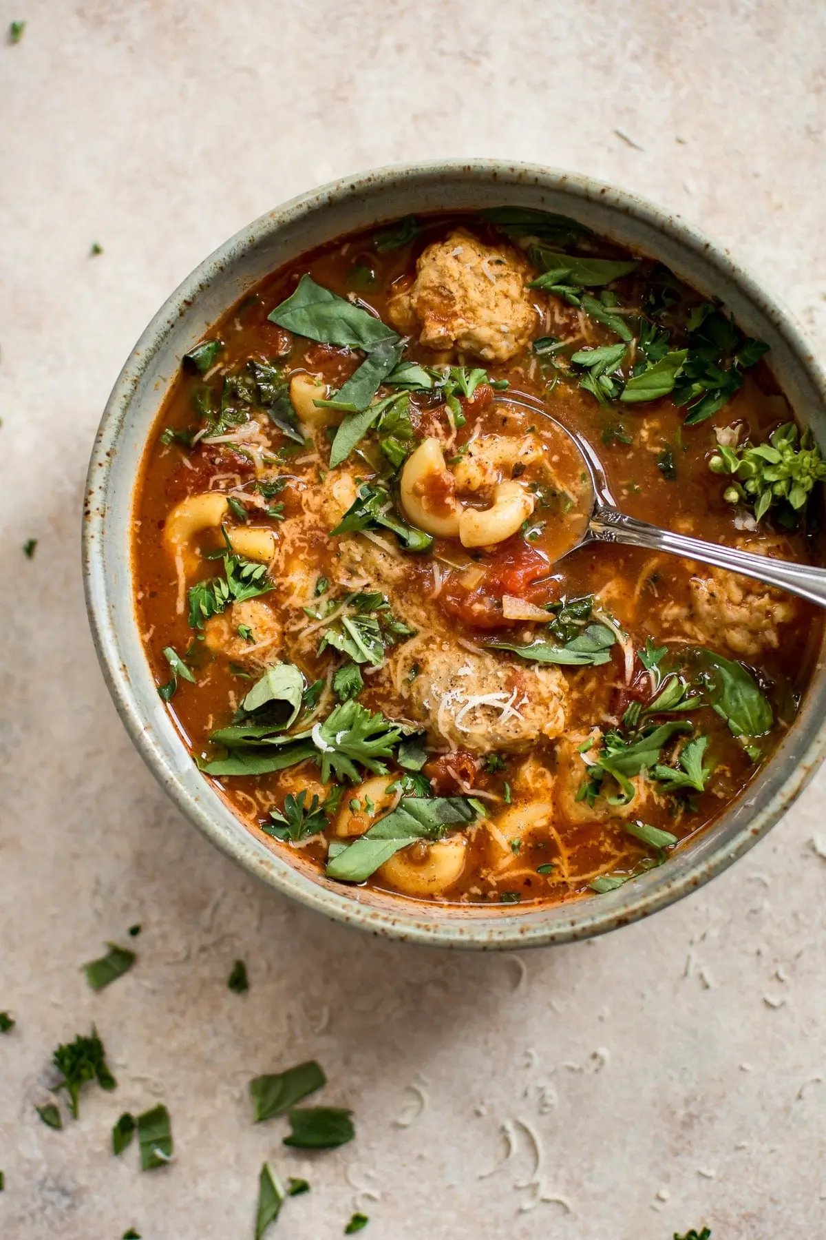 Turkey Meatball Soup