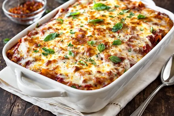 Baked Ziti | The Cozy Apron