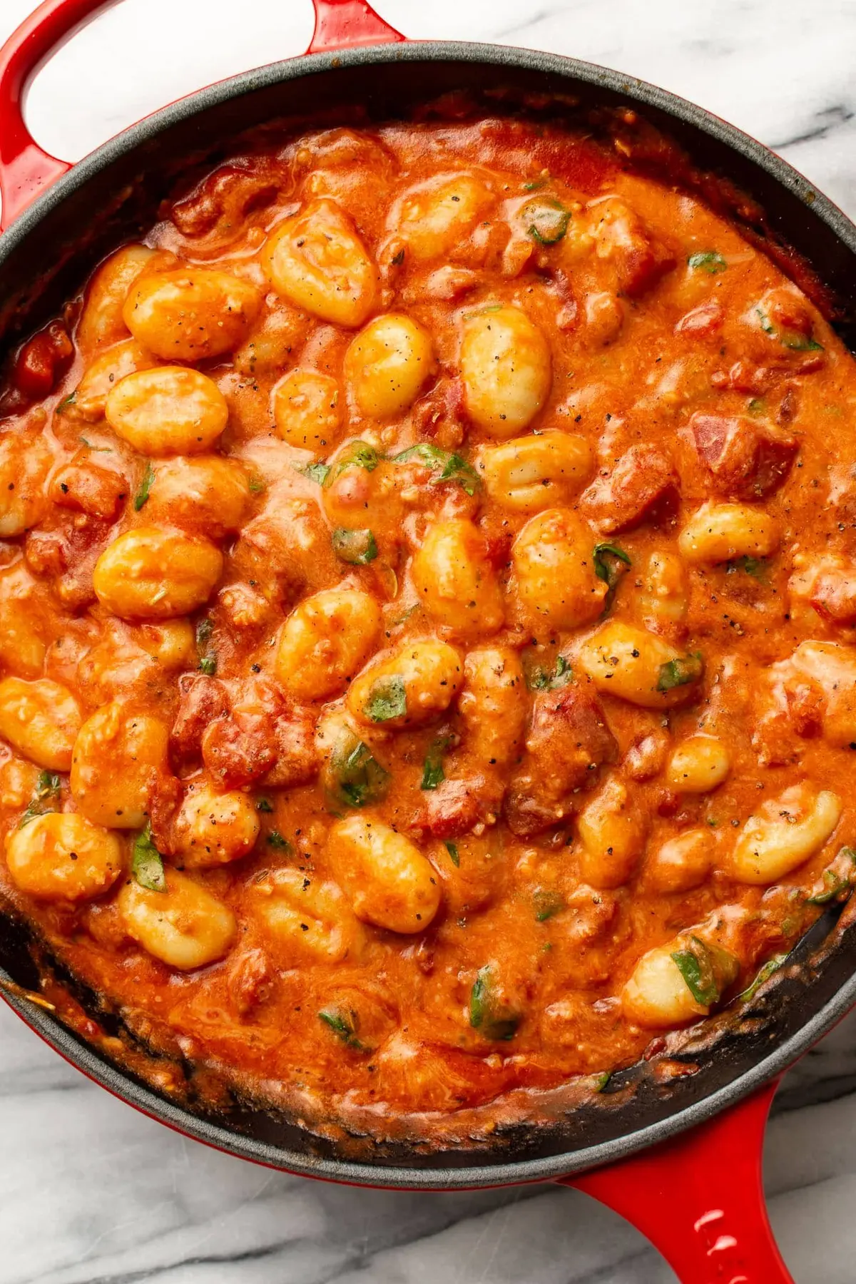 Gnocchi with Tomato Sauce • Salt & Lavender