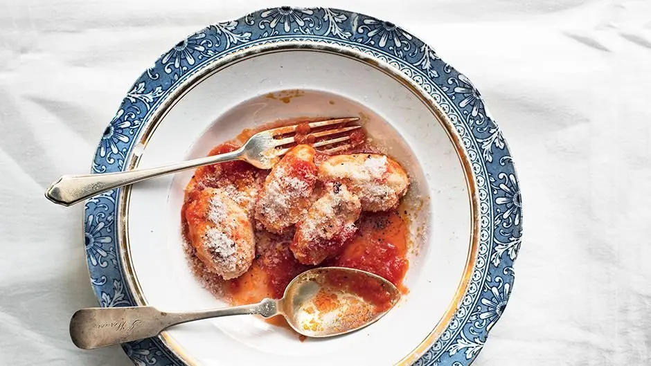 Ricotta Gnudi With Pomodoro Sauce