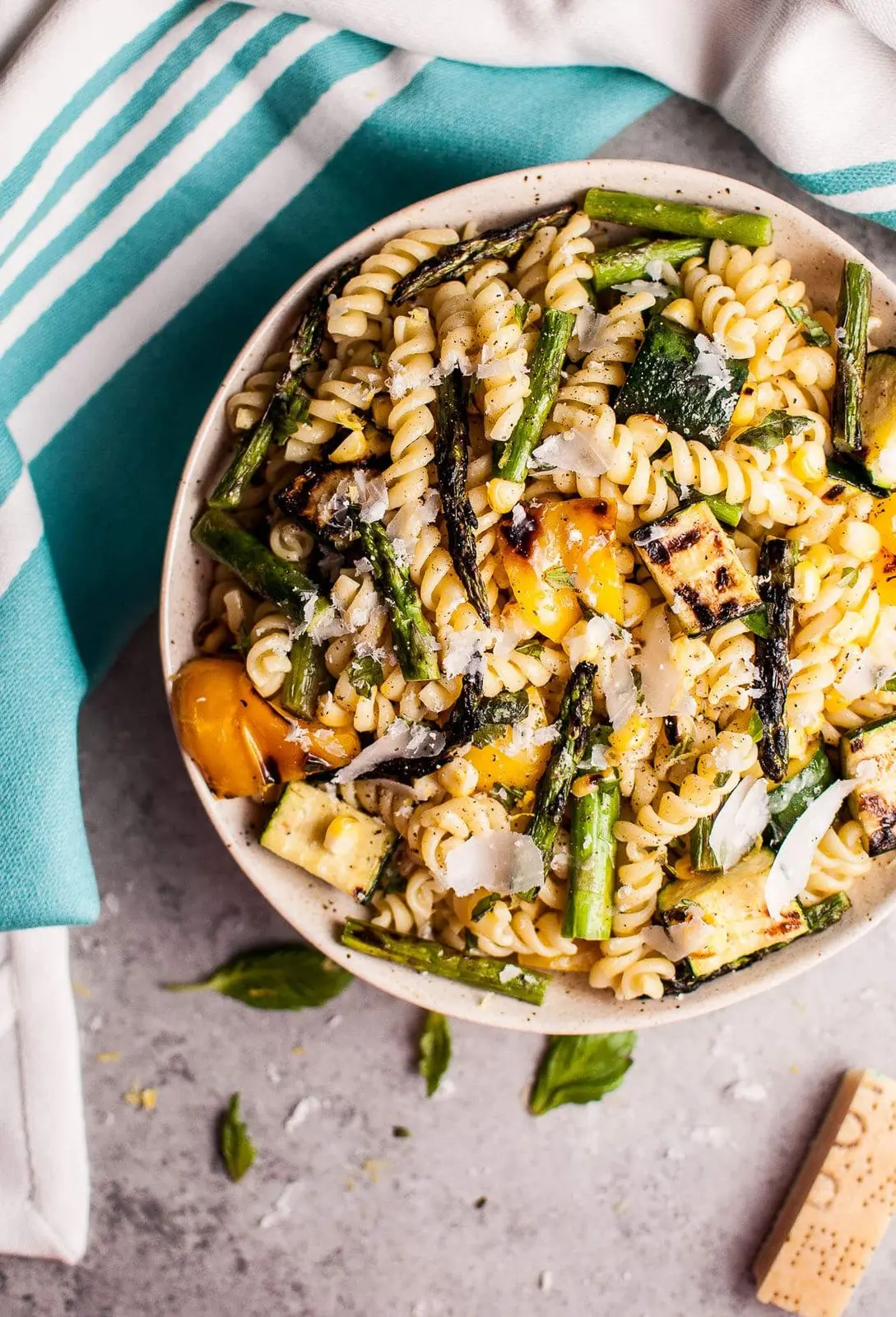 Grilled Summer Vegetable Pasta Salad