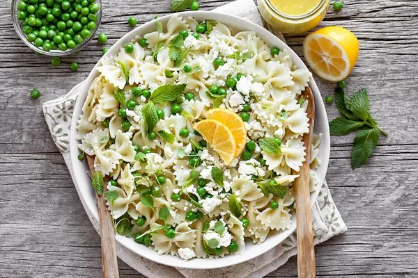 Bow Tie Pasta Salad with Lemon Vinaigrette