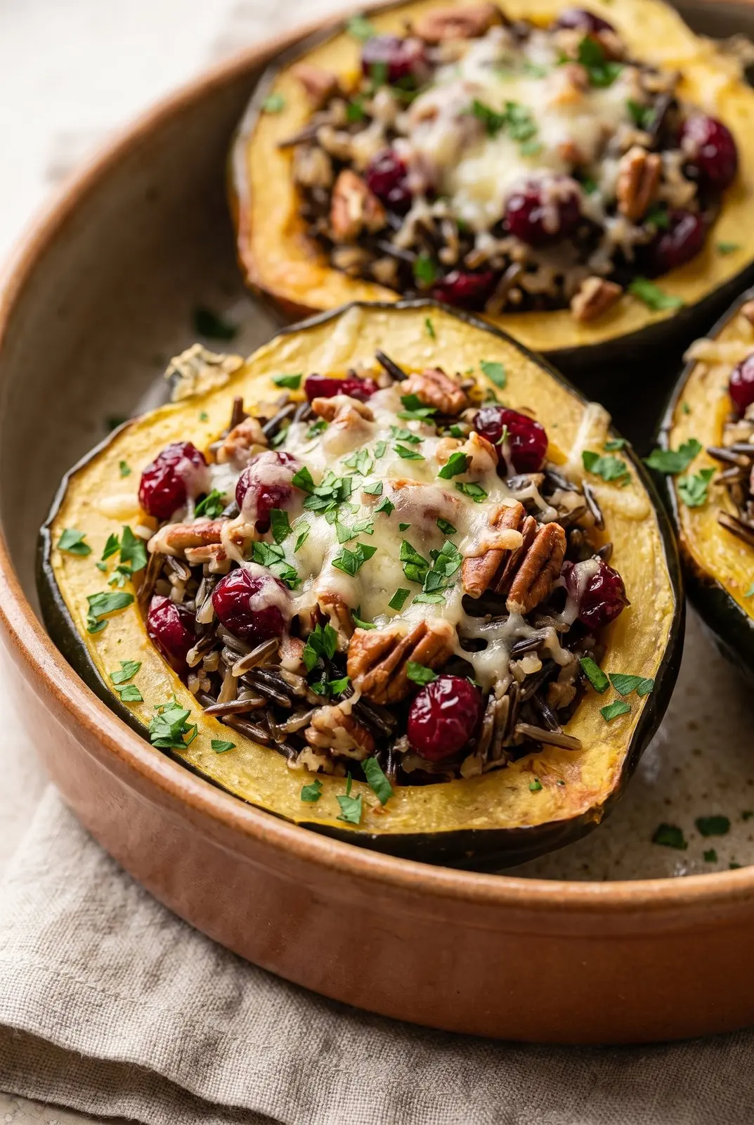 Stuffed Acorn Squash Stuffed Acorn Squash