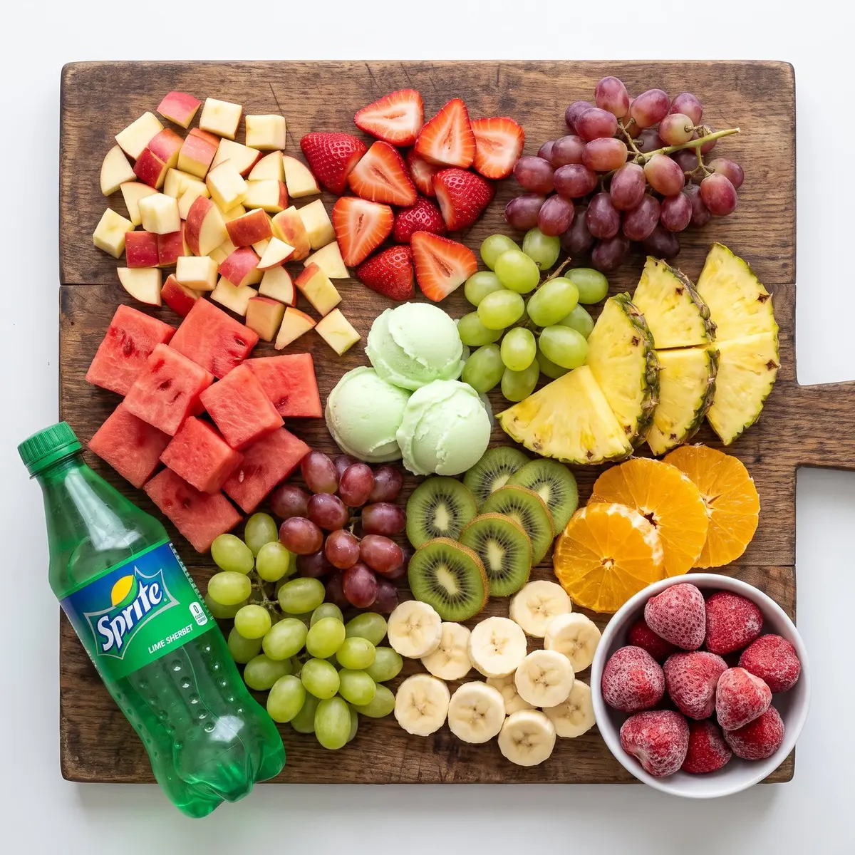 Ingredients for Halloween Punch