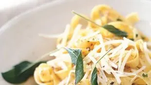Fettuccine with Brown Butter and Sage