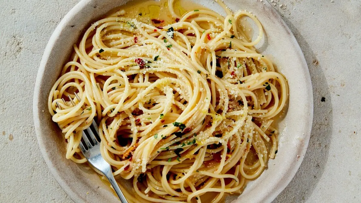 Pantry Pasta with Anchovies
