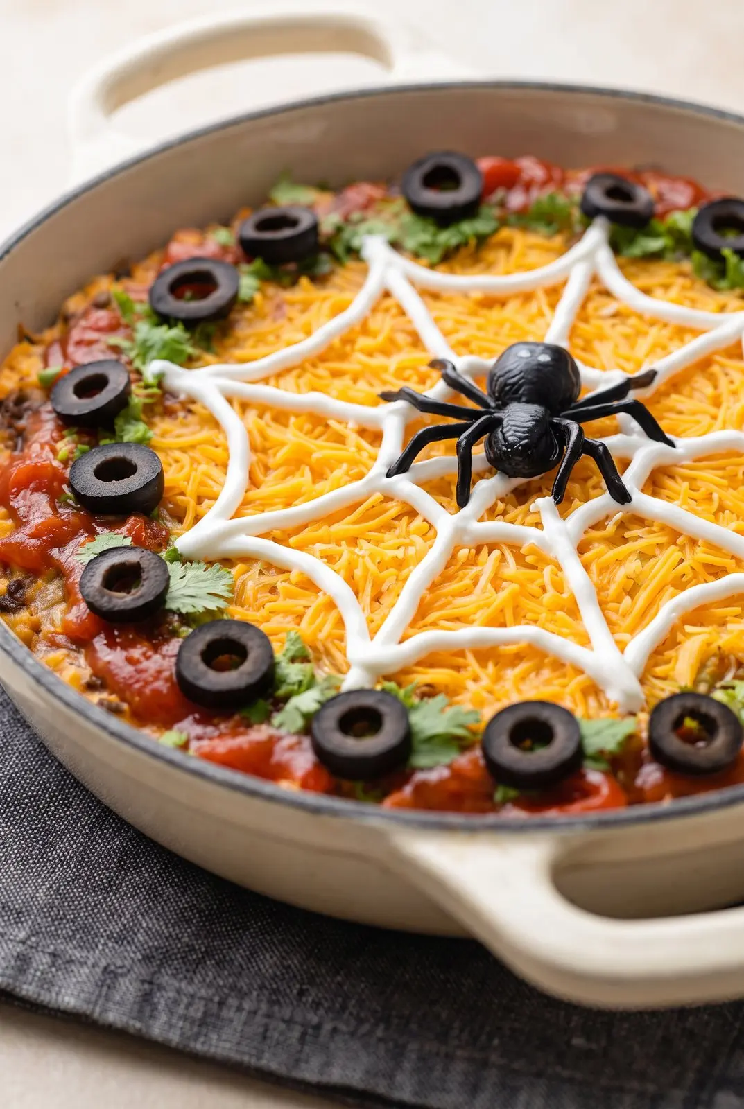 Spider Web Taco Dip Spider Web Taco Dip