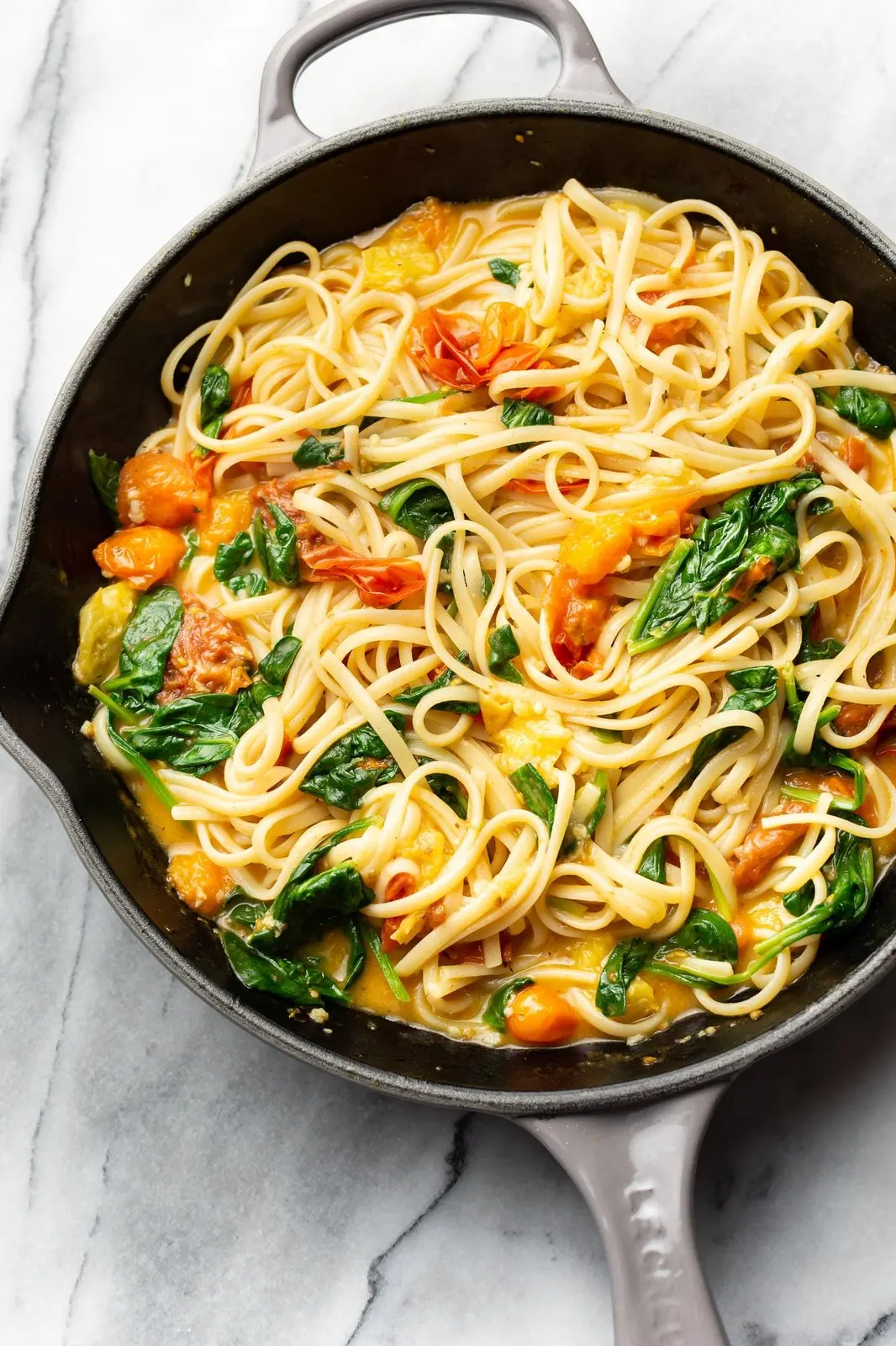 Spinach and Tomato Pasta
