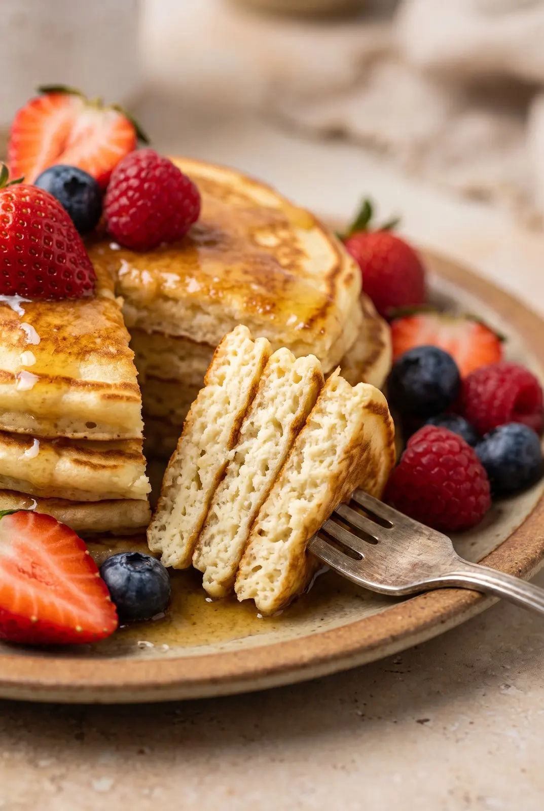 Cottage Cheese Pancakes Cottage Cheese Pancakes