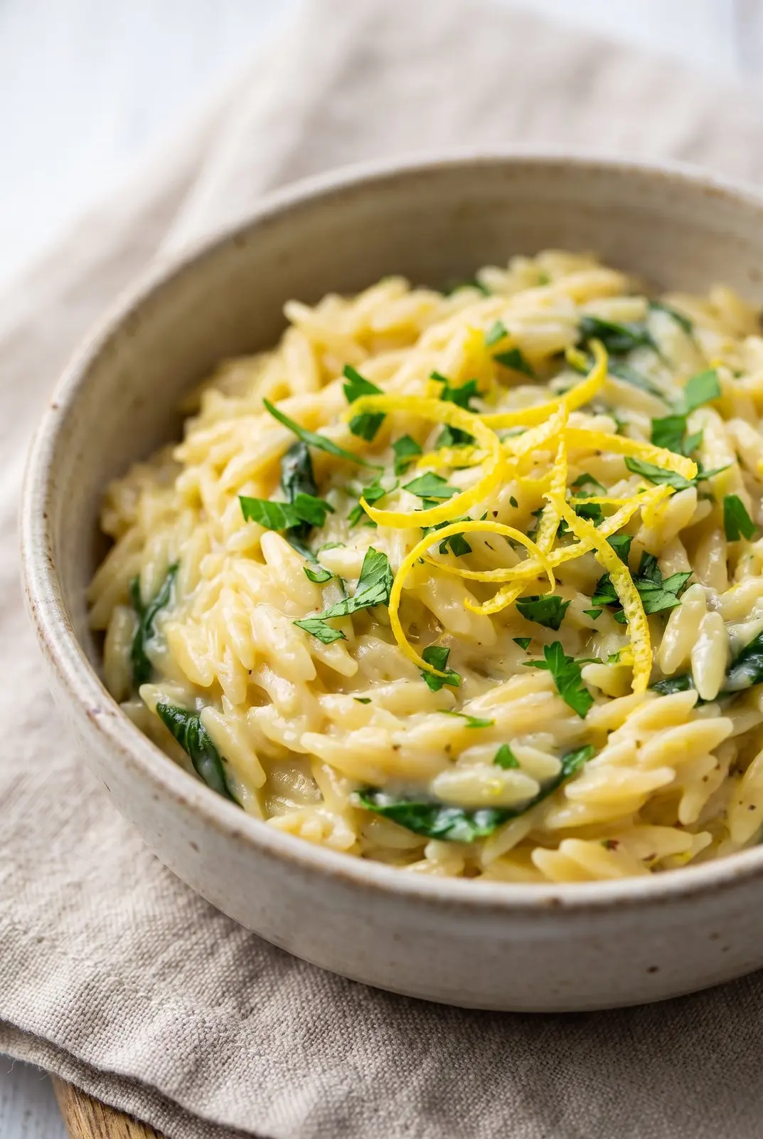 One Pot Lemon Orzo One Pot Lemon Orzo