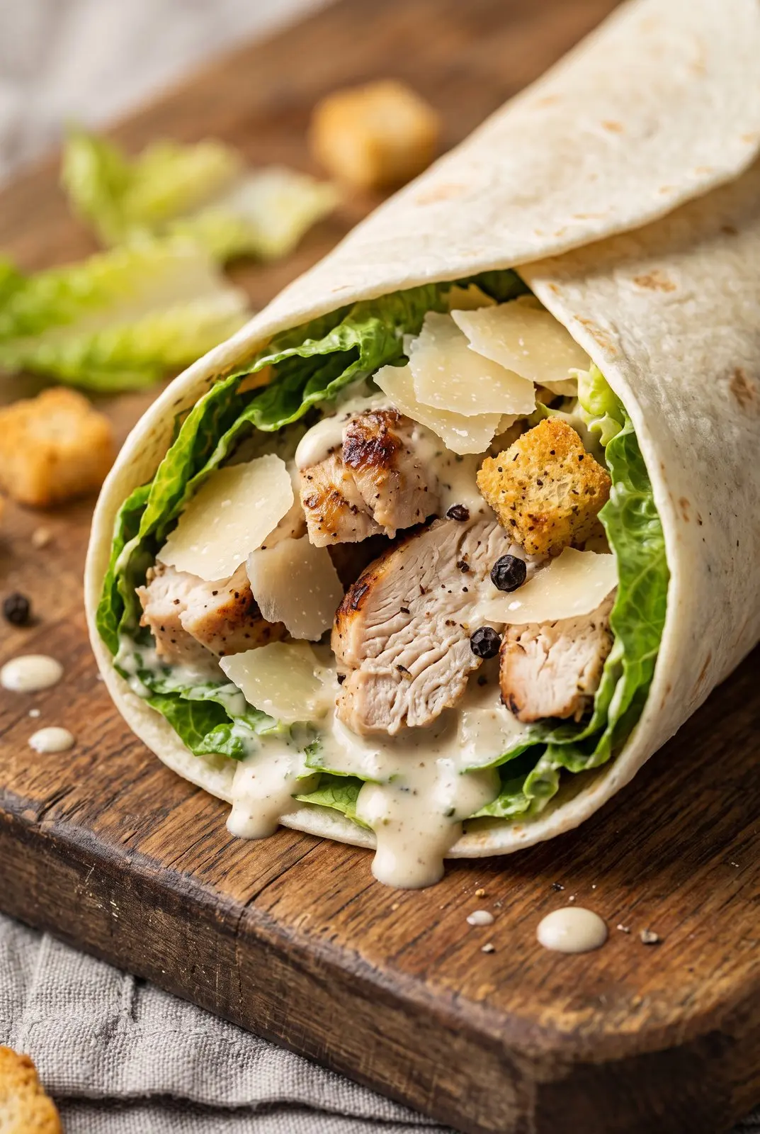 Chicken Caesar Wraps Chicken Caesar Wraps