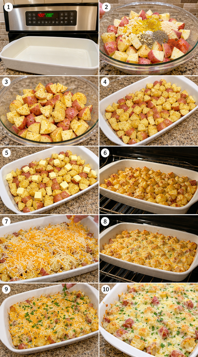 Twice Baked Potatoes Glazed With Citrus And Cheese ingredients