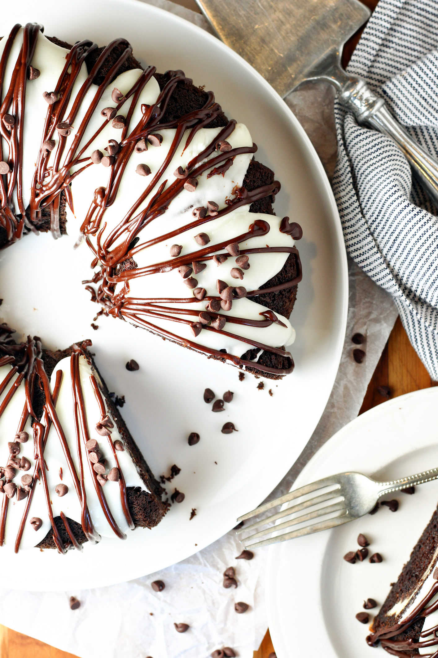 Mocha Bundt Cake Cream Cheese Swirl