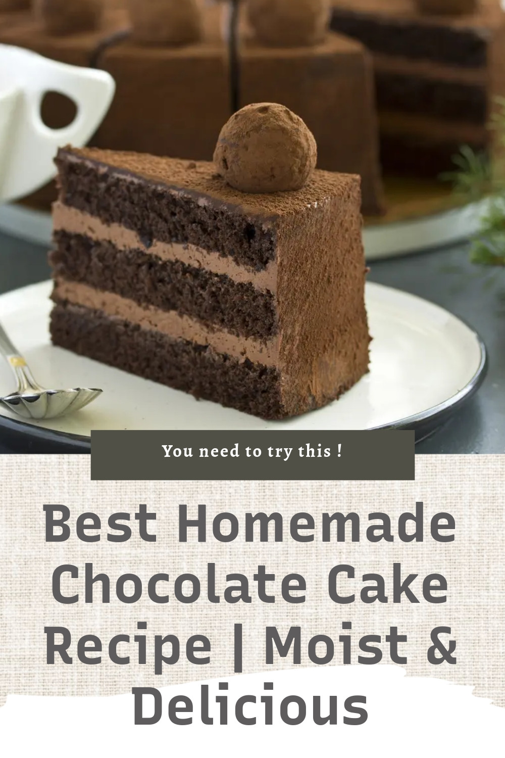 The Ultimate Moist Homemade Chocolate Cake Guide ingredients