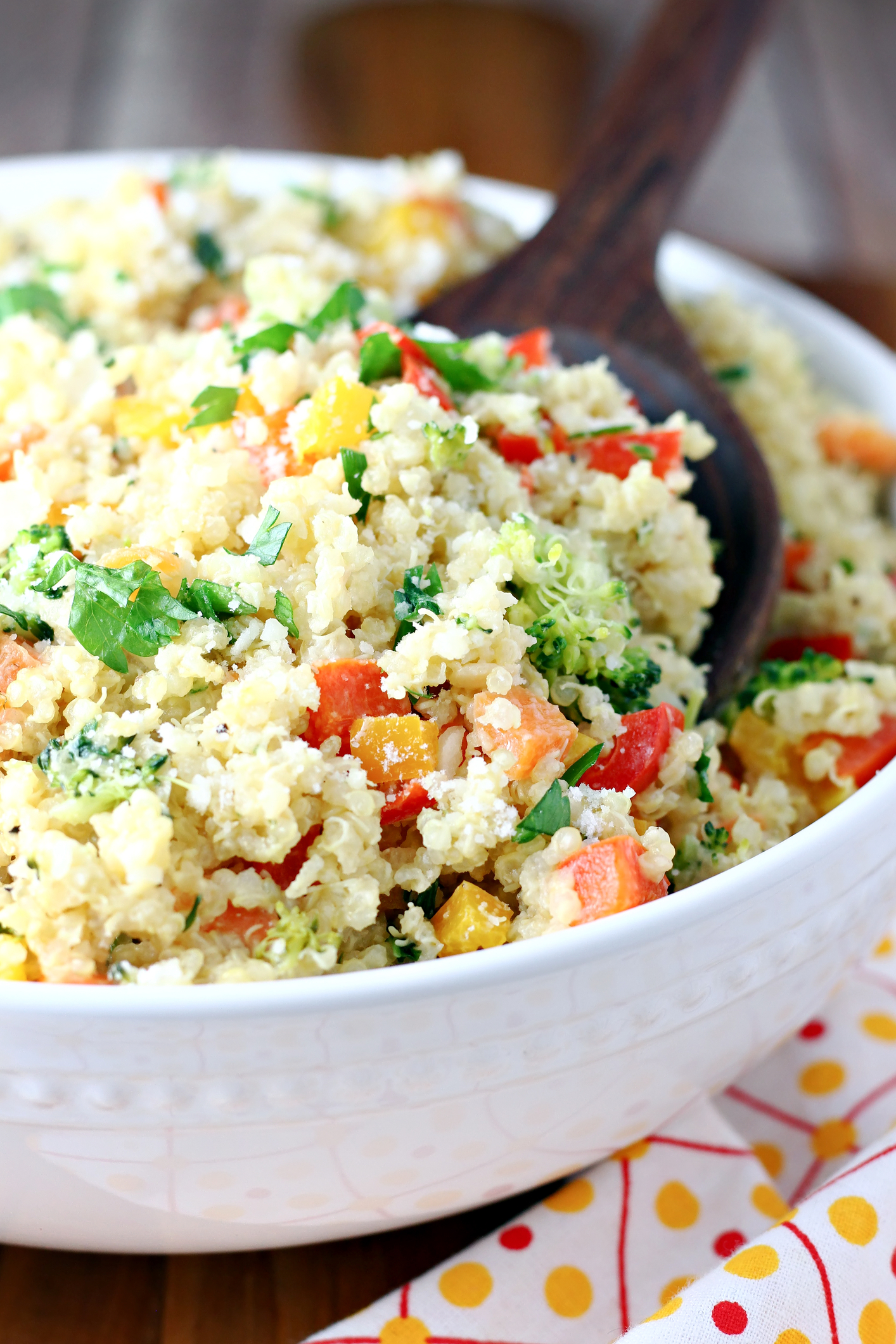 Roasted Garden Veggie Quinoa Power Bowl Perfect
