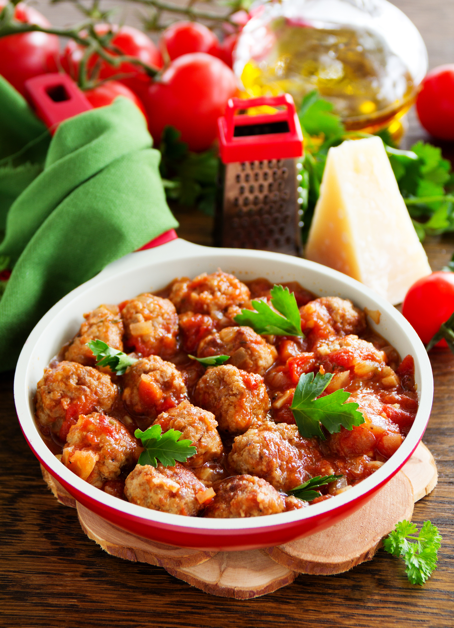 Italian Meatballs A Perfect Tomato Sauce Recipe