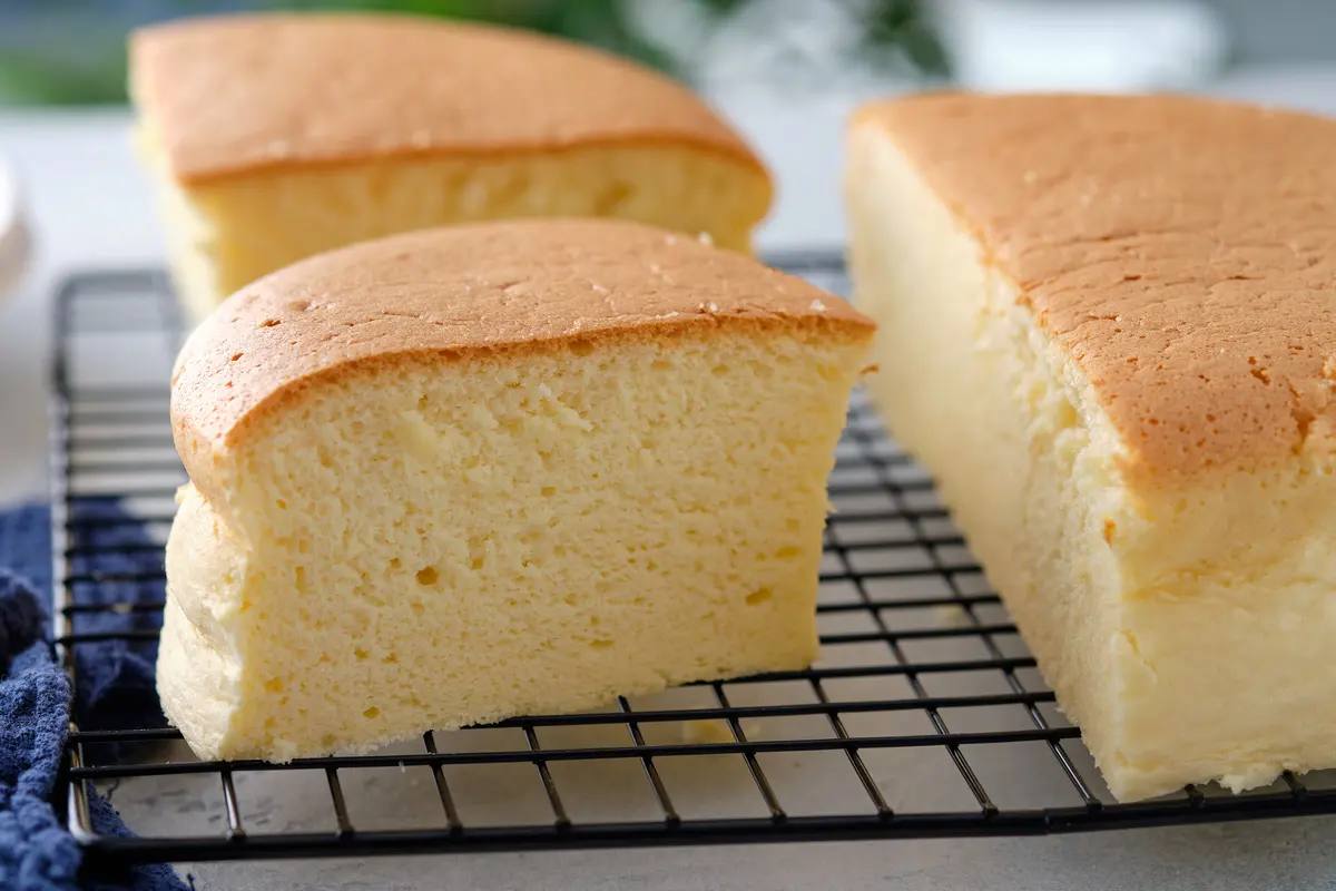 Taiwanese Castella Cake Recipe With Honey Butter Glaze