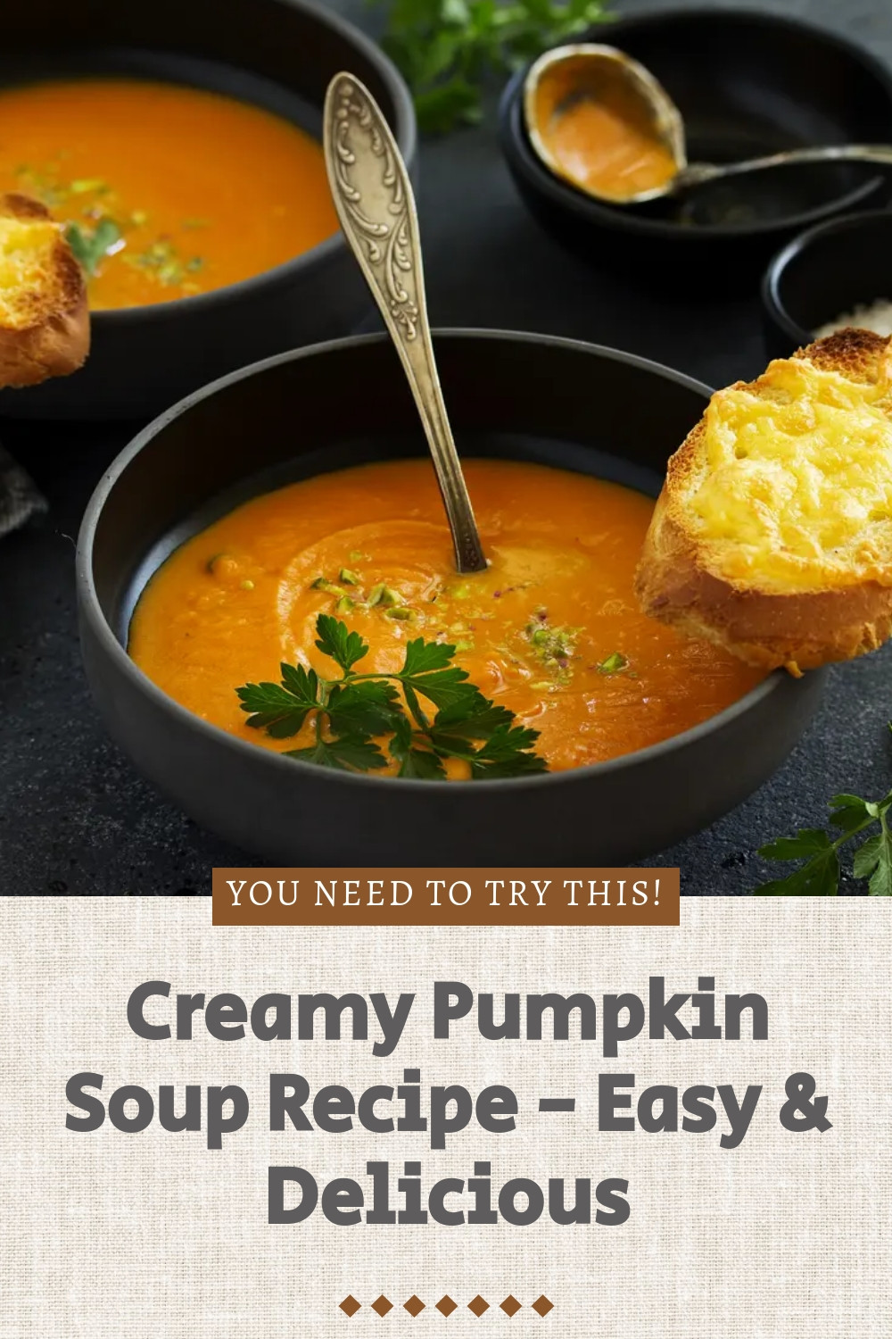 Creamy Pumpkin Soup Made Simple and Delicious ingredients