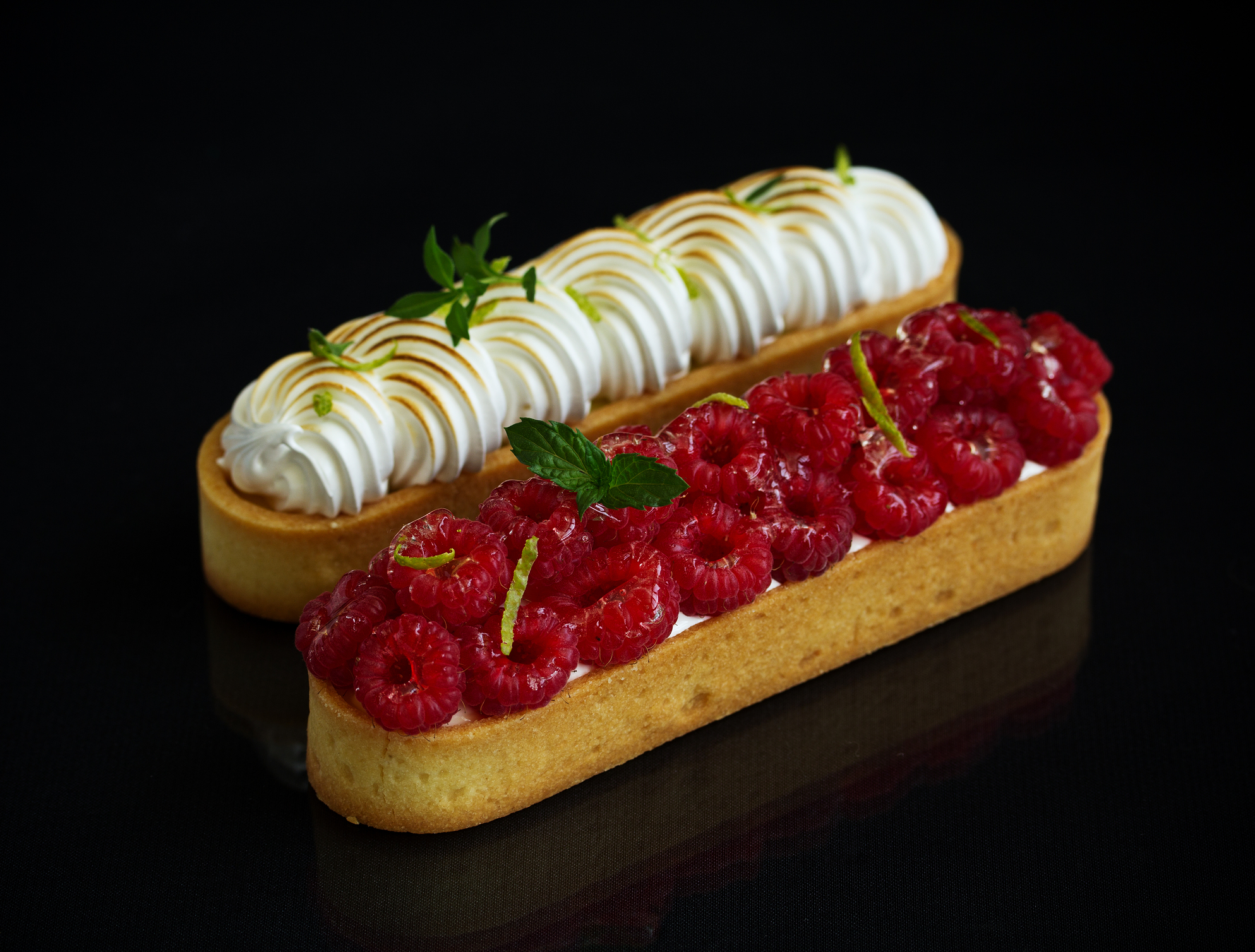 Lemon Raspberry Meringue Pie with Crispy Crust