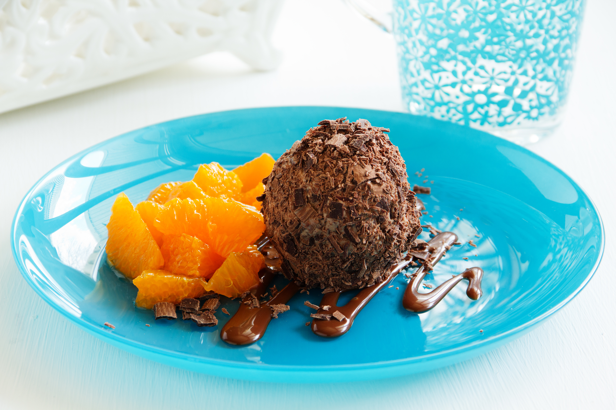 Chocolate Chip Orange Ice Cream Bliss