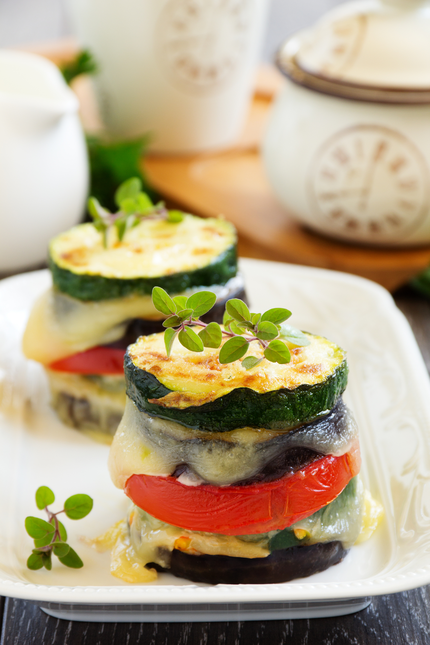 Easy Oven Roasted Vegetables with Cheese