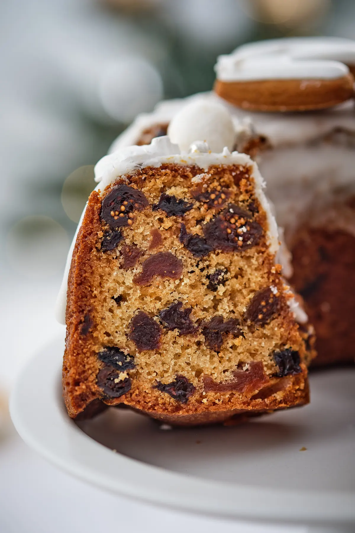 Christmas Fruit Cupcakes with Dried Fruits and Brandy