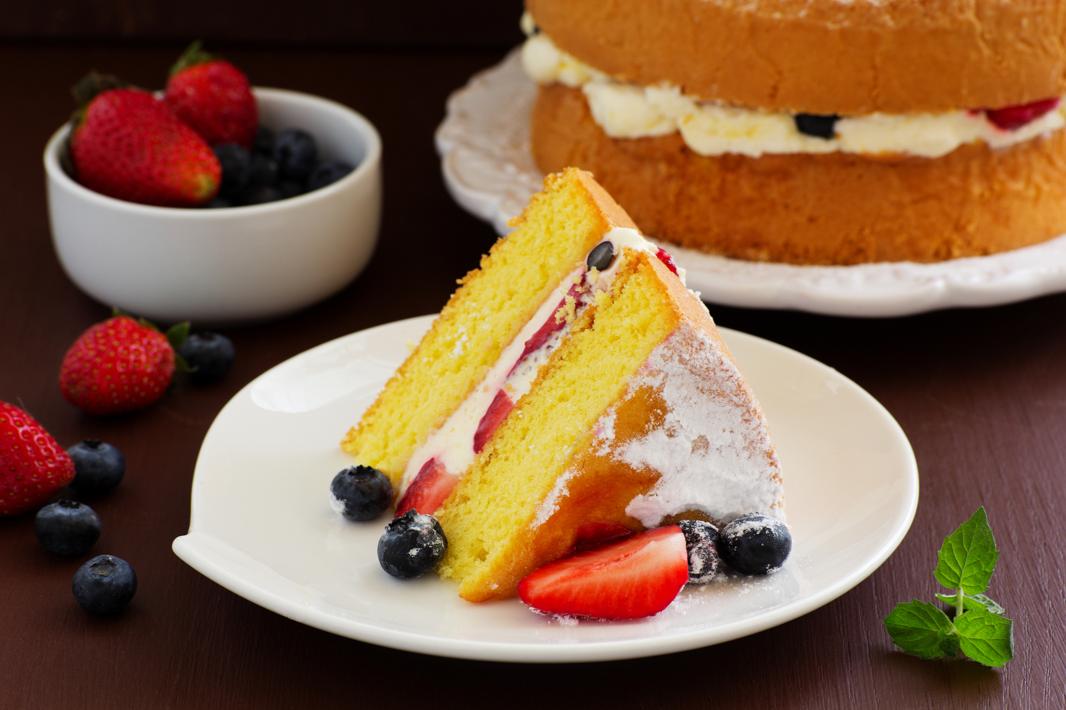 Light Berry Lemon Genoise Cake Recipe Guide