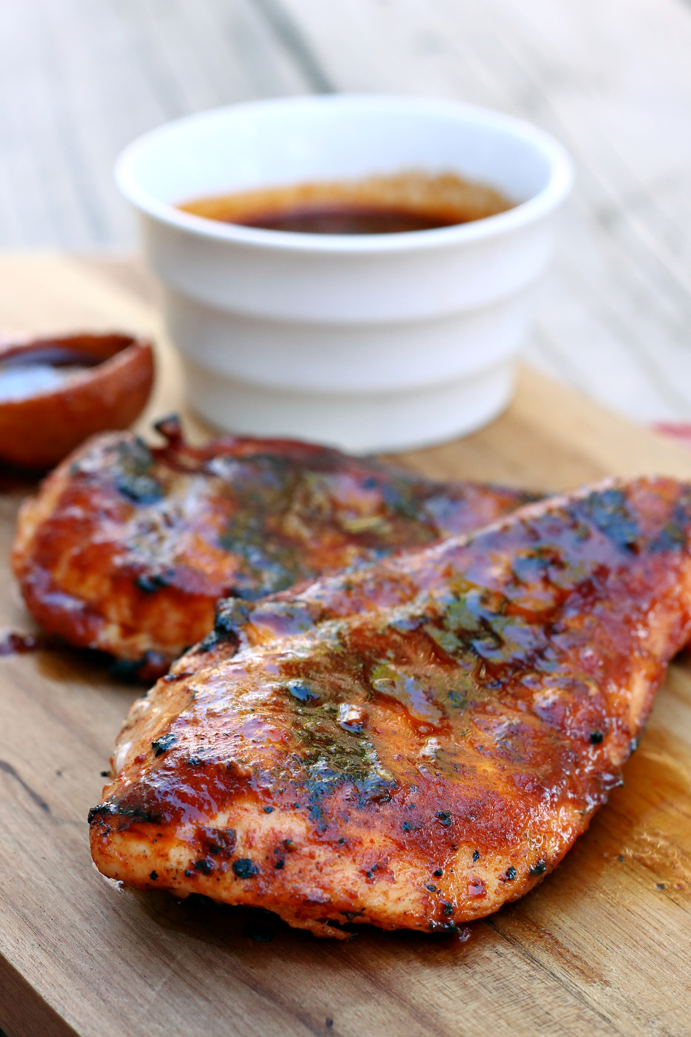 Grilled Barbecue Chicken Recipe with Smoky Sweet Glaze