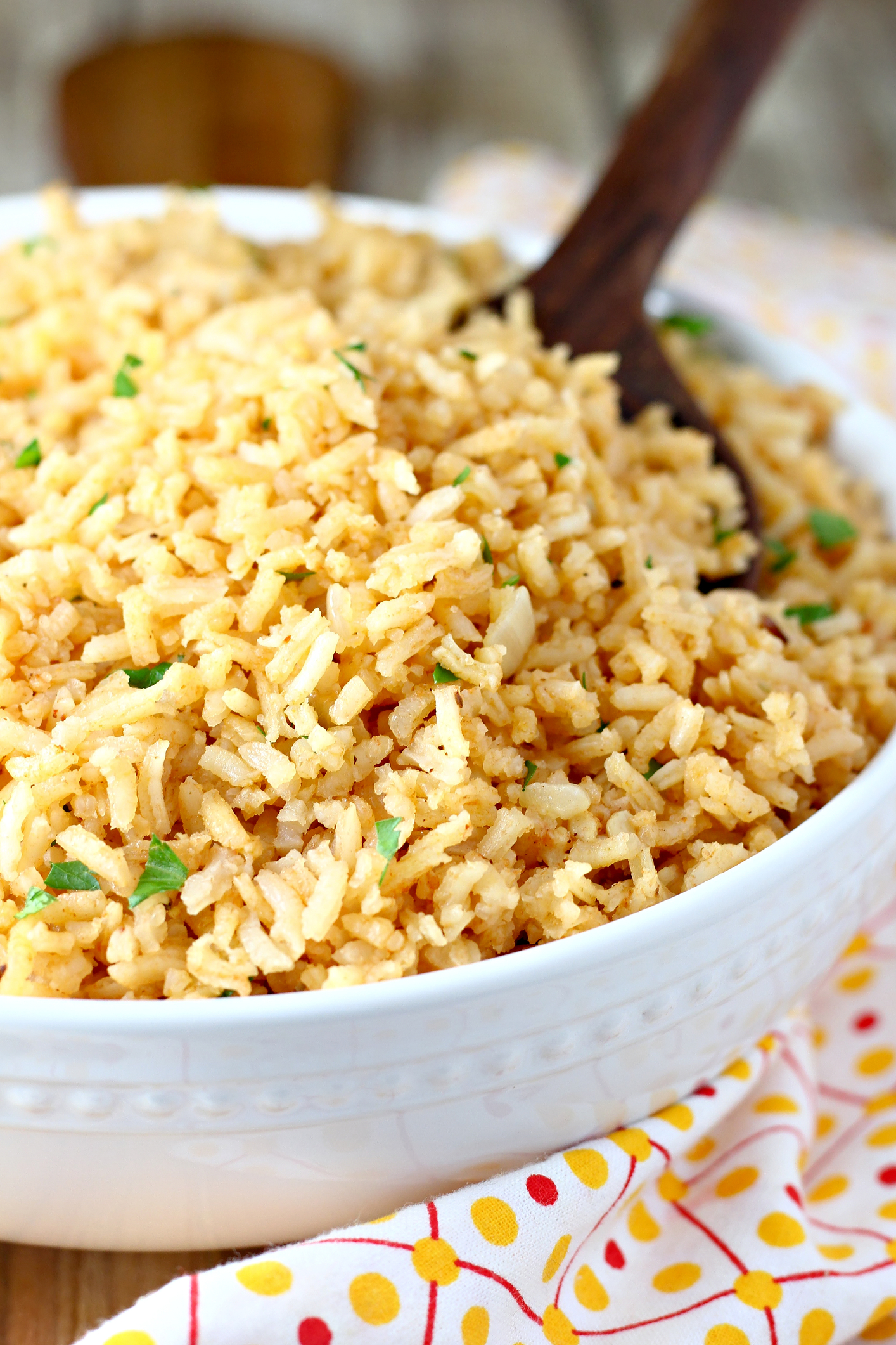 Herb Infused Mexican Rice Bowl Bright Flavors
