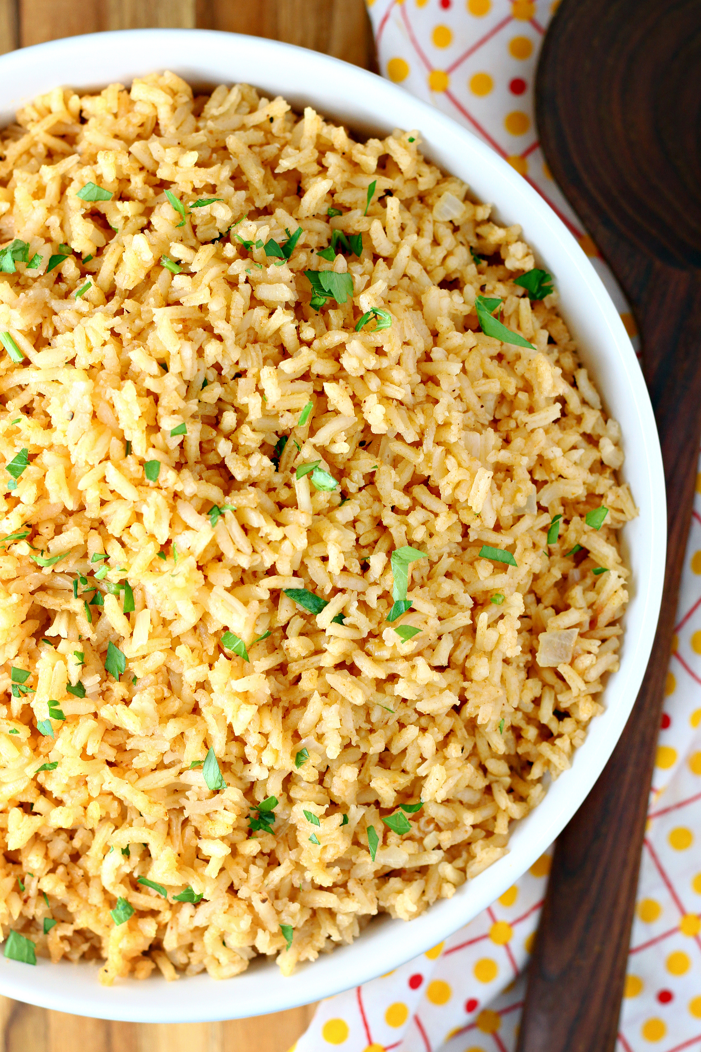 Herb Infused Mexican Rice Bowl Bright Flavors