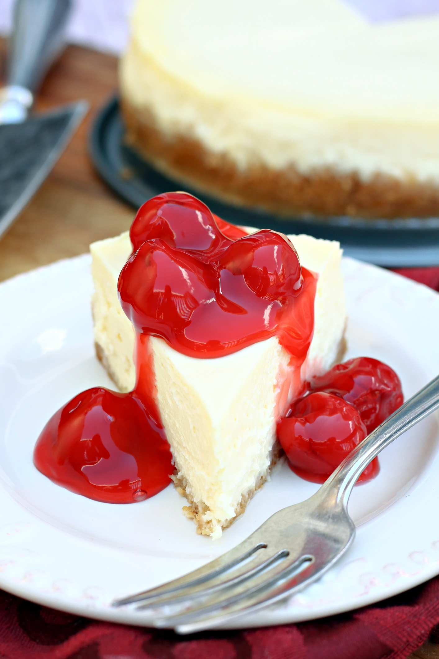 Cherry Swirl Cheesecake A Classic Summer Dessert