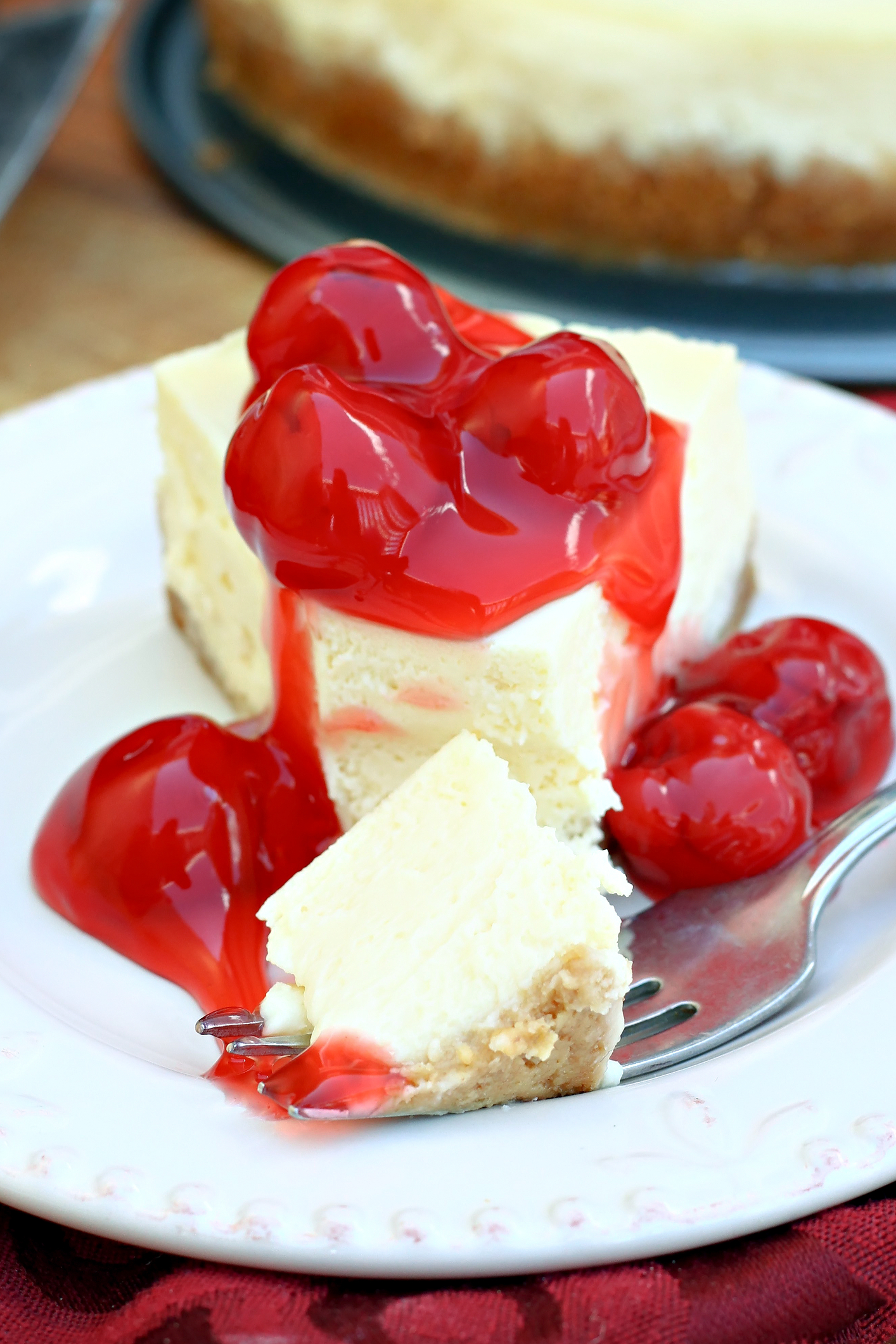 Cherry Swirl Cheesecake A Classic Summer Dessert
