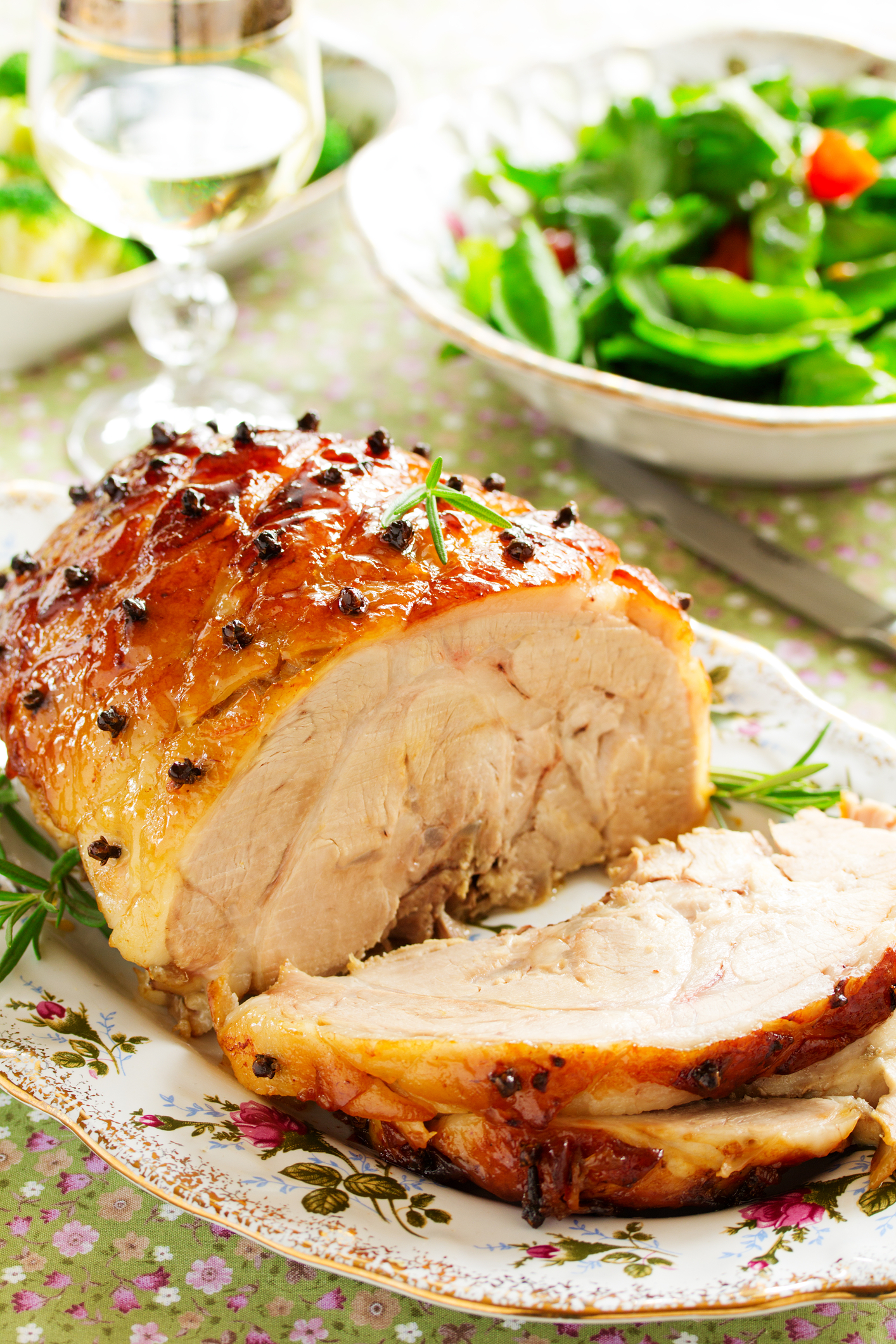 Roast Pork with Orange Glaze and Cloves Recipe