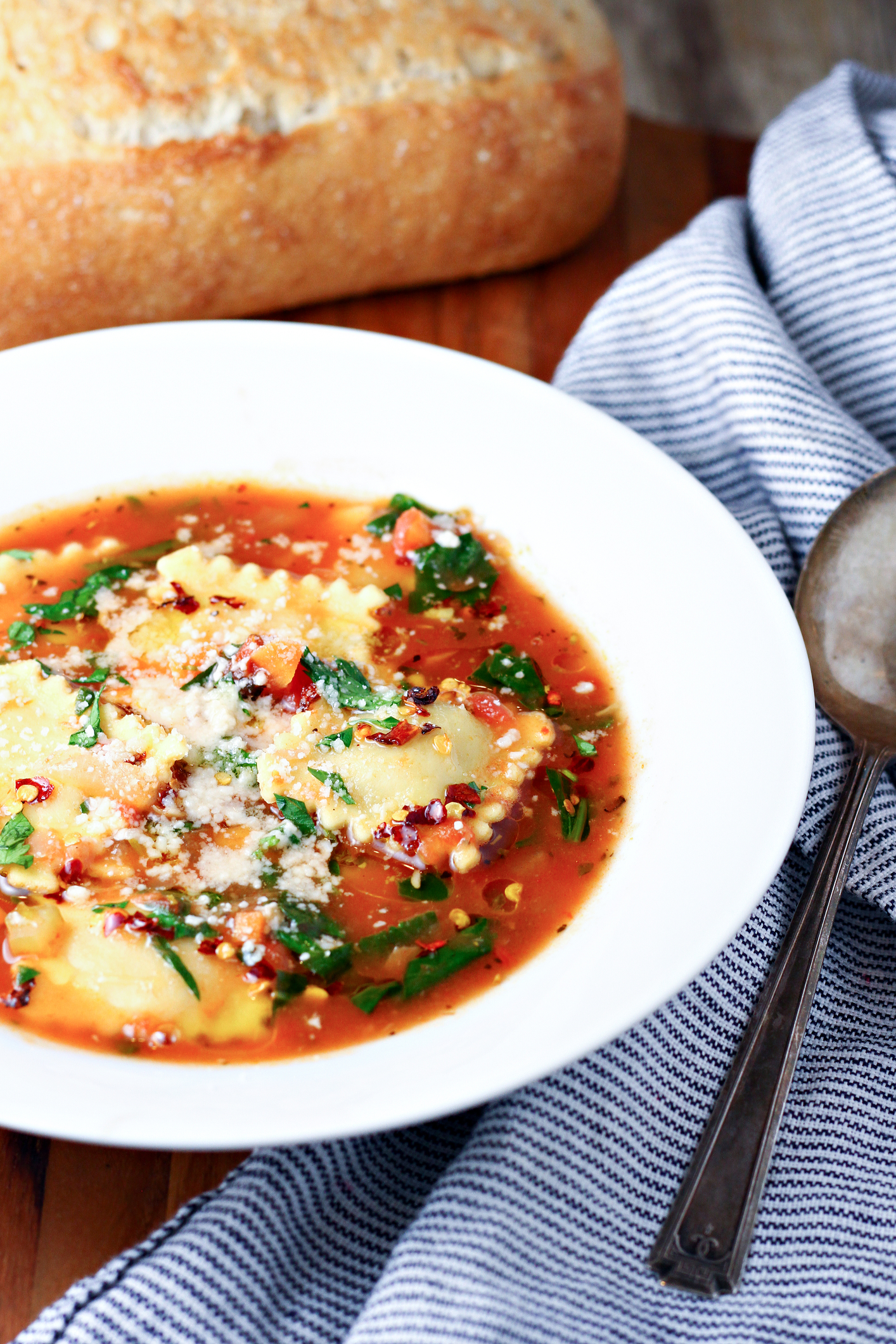 Hearty Ravioli Minestrone Ready in Minutes