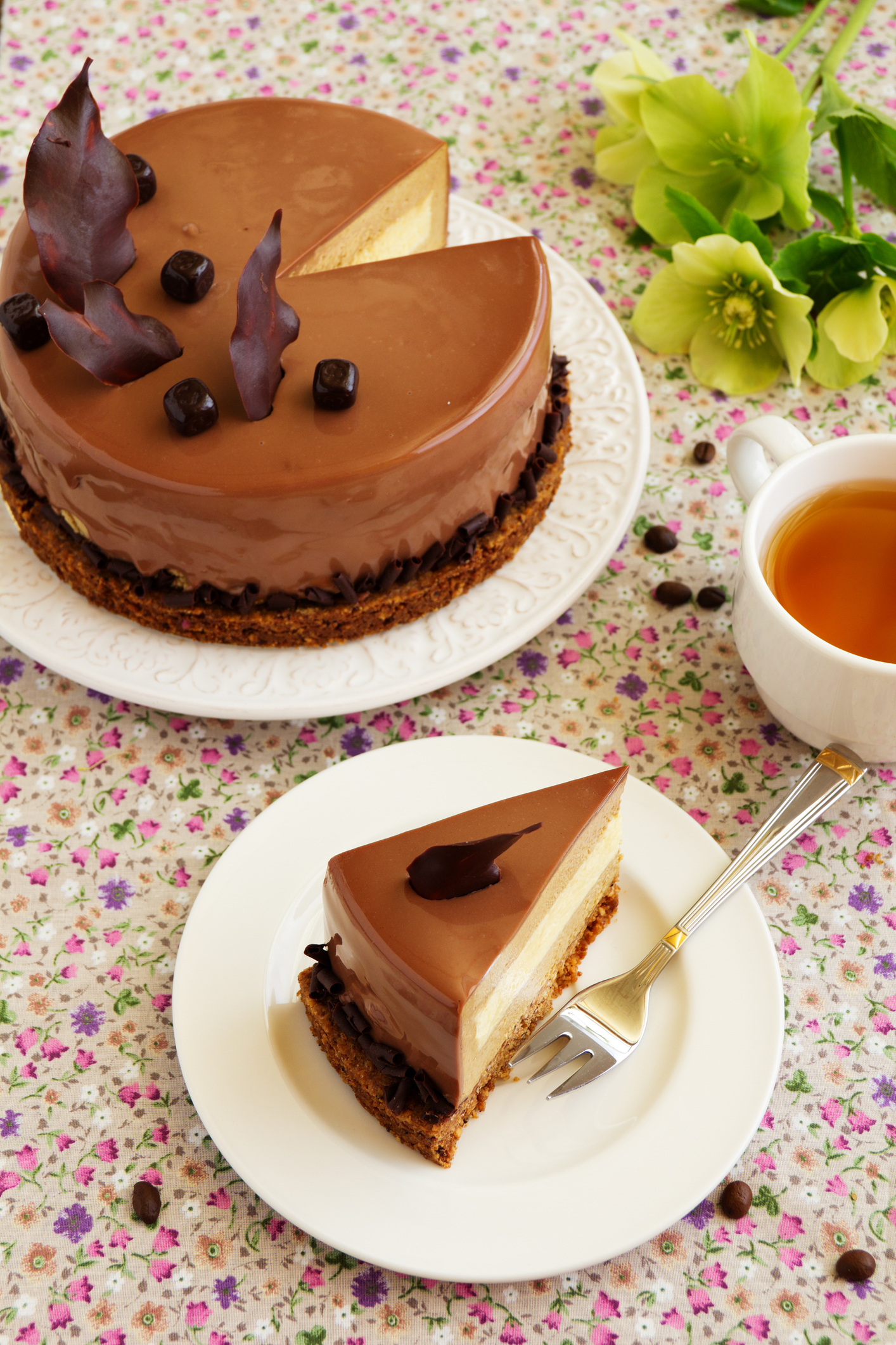 Amaretto Coffee Mousse Cake Recipe Indulgence