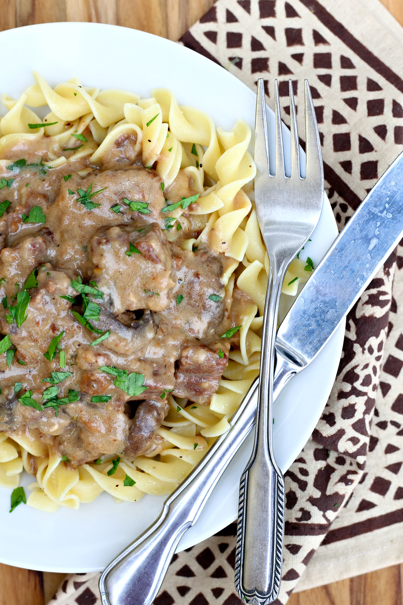 Classic Beef Stroganoff A Timeless Noodle Comfort