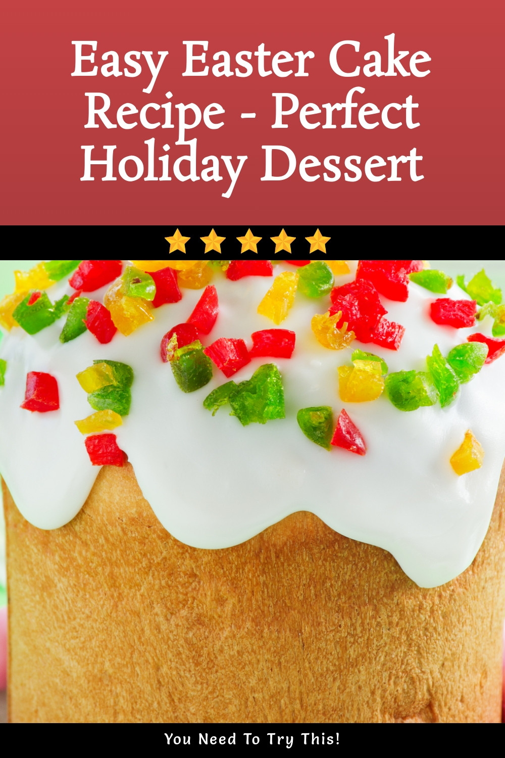 Easy Easter Cake Recipe Your Family Will Love ingredients