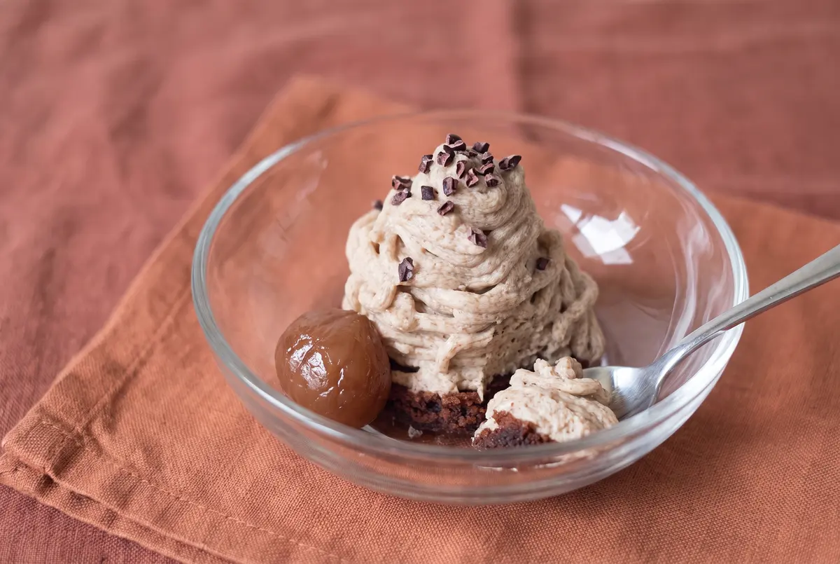 Easy Chocolate Chestnut Mont Blanc (Classic French-Italian Dessert)