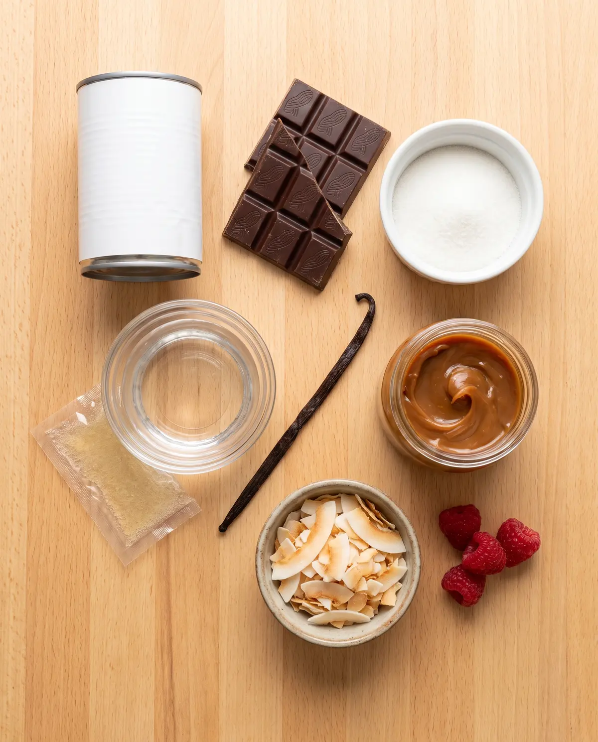 Silky Chocolate Coconut Panna Cotta (5-Ingredient Make-Ahead Dessert)